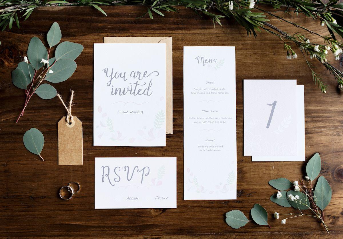 Hochzeitskarten mit Embossing Technik