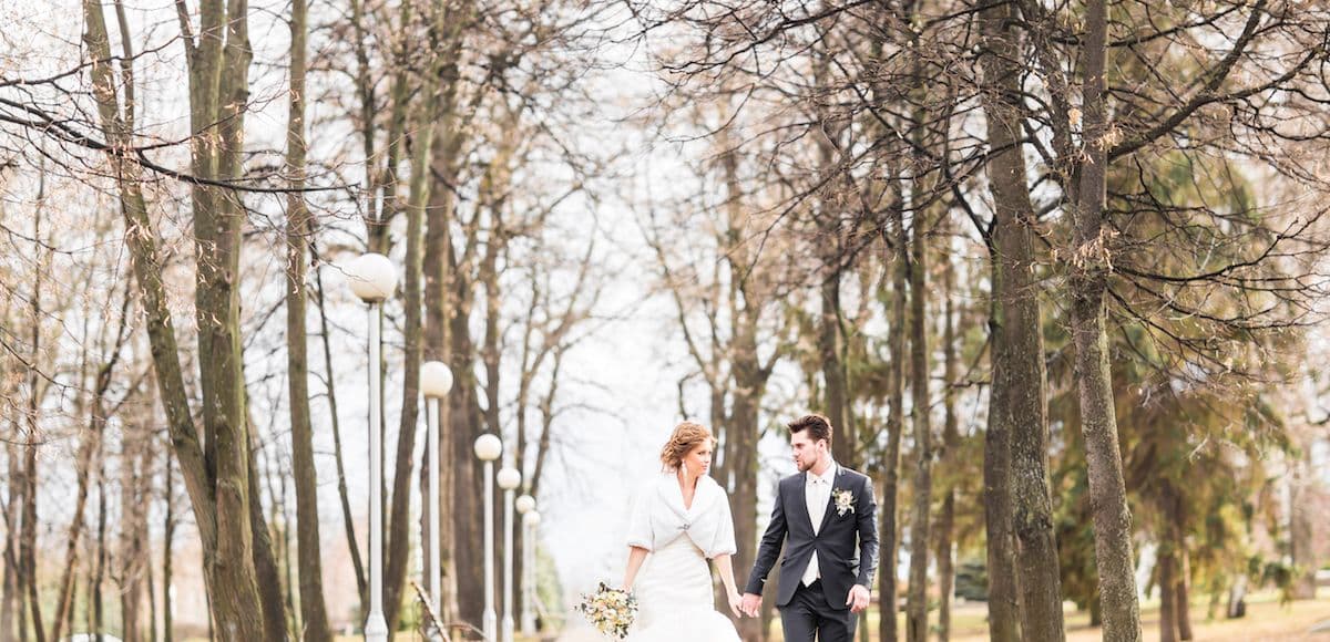 Regionale Wald- und Wiesenhochzeit im Boheme-Stil