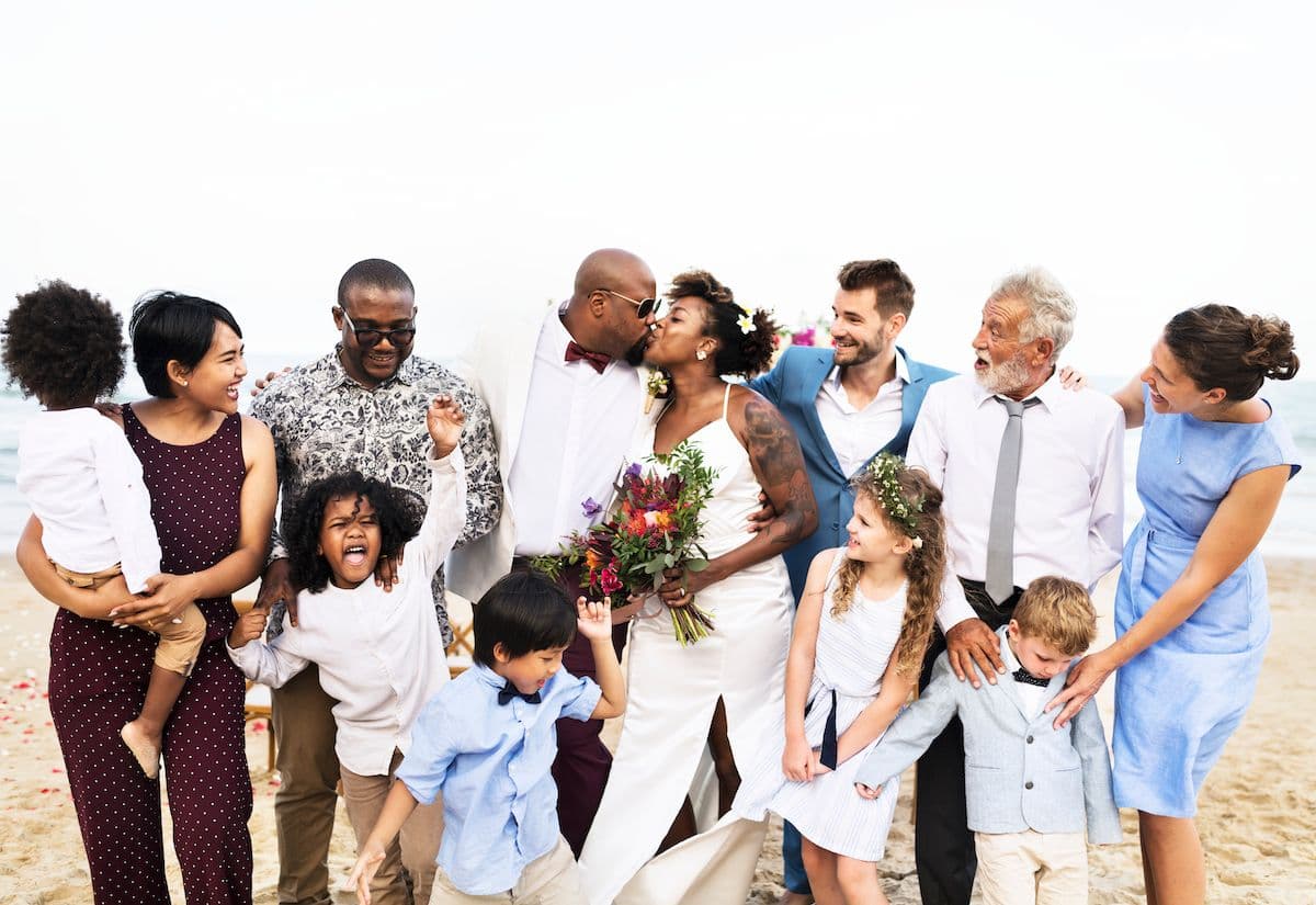 Eine intime Strandhochzeit in Griechenland