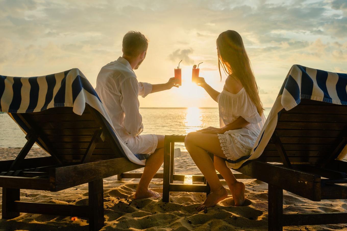 Unvergessliche Flitterwochen mit der American Express Gold Card Rosé