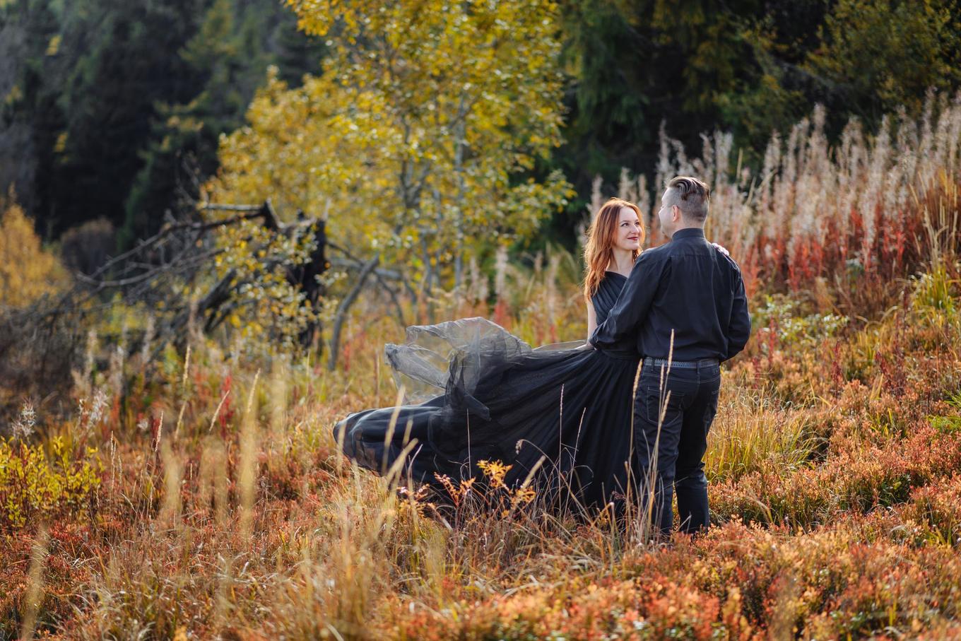 Warum kein Schwarz auf Hochzeiten?