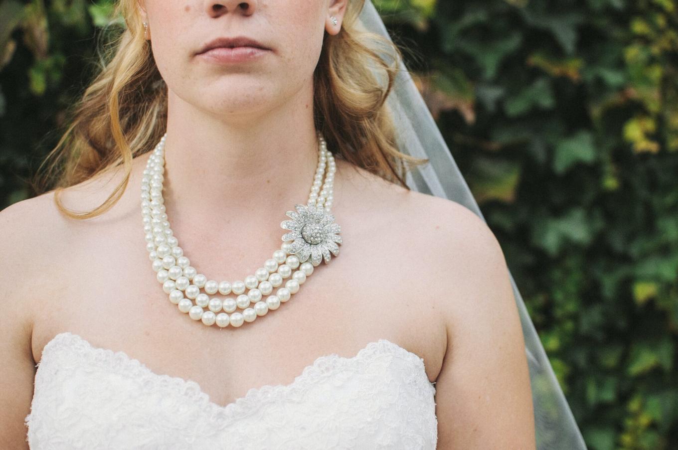 Welcher Schmuck passt zu meinem Hochzeitskleid?