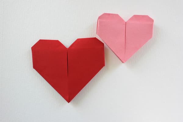 Origami Herz – Die kinderleichte Faltanleitung zum Nachbasteln