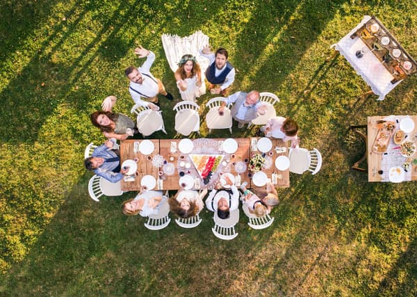 Spätsommerliches Hochzeitsmenü