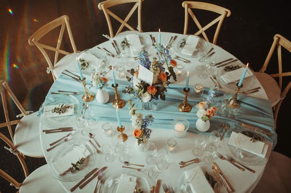 Styled Shoot: Dusty Blue & Peach