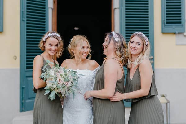 Brautjungfernkleider Grün - Ein toller Farbtupfer auf der Hochzeit