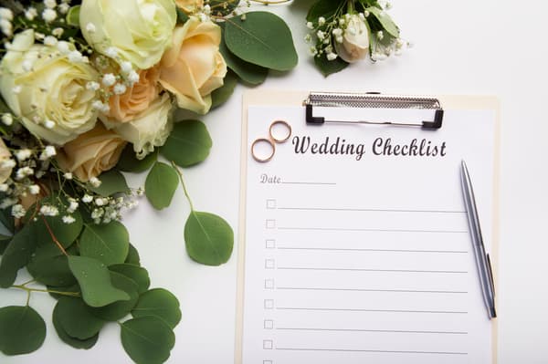 Das gehört in den
Hochzeitsordner