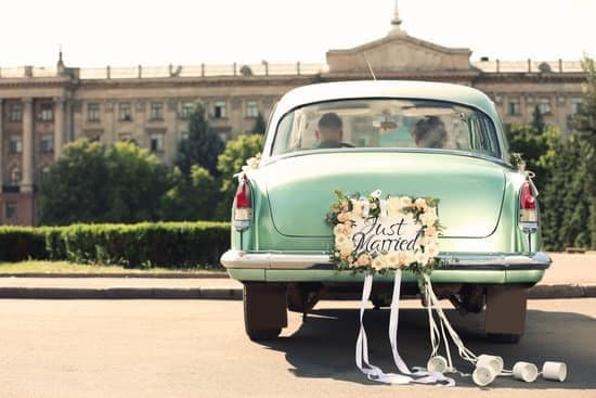 Just Married Auto - 11 Ideen für den perfekten Autoschmuck