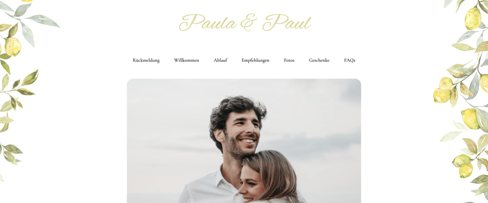 Tolle Designvorlagen passend zu Eurem Hochzeitsmotto.