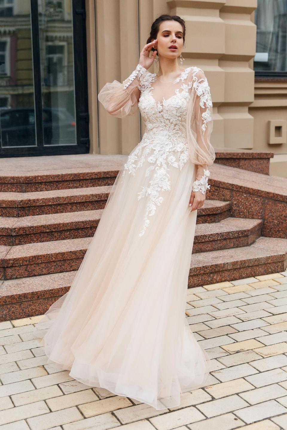 Brush Brautkleid mit Spitze und Tüll