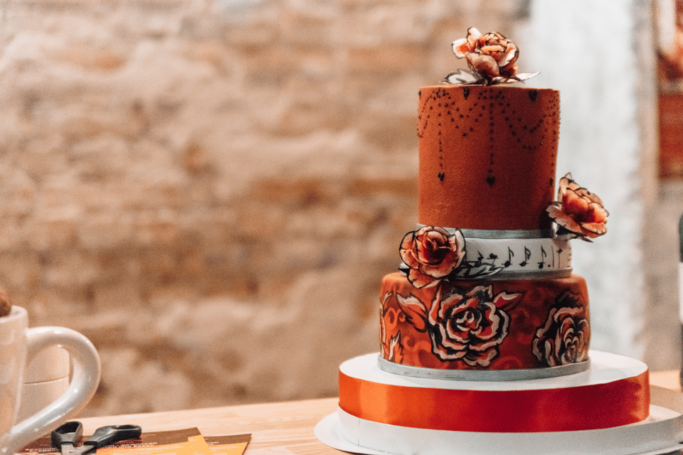 Eine Rockabilly Hochzeitstorte