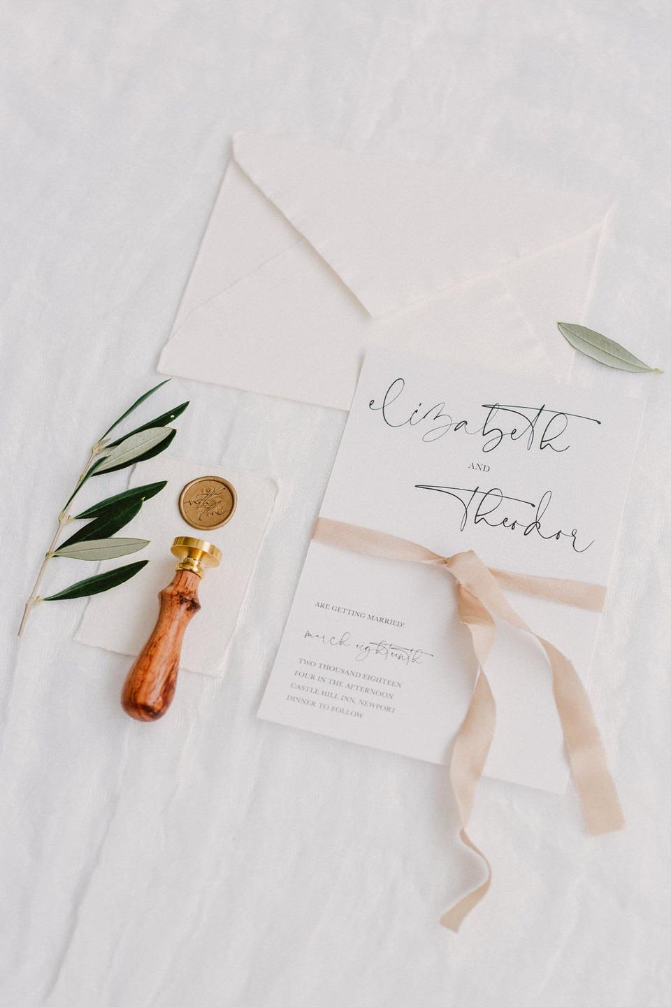 Einladungskarte mit Save the Date again