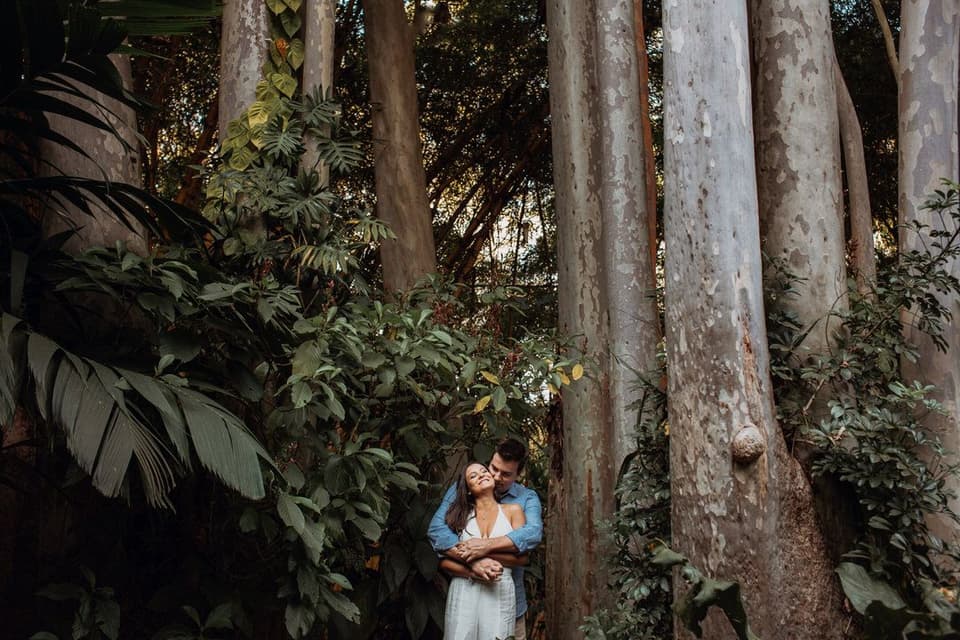 Nickelhochzeit im Botanischen Garten