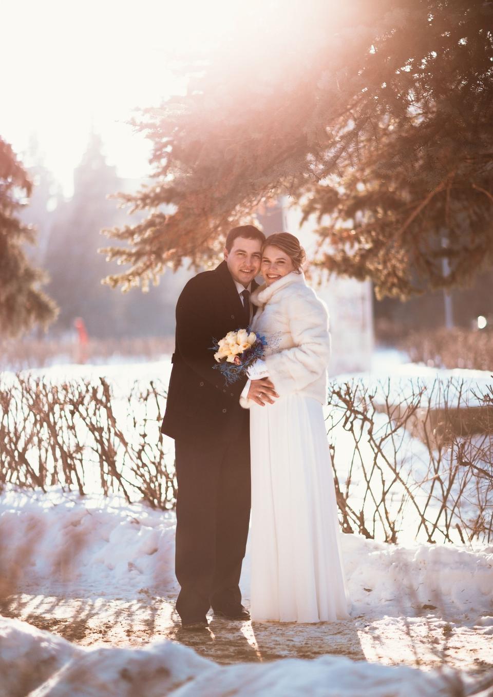 Brautkleider für den Winter