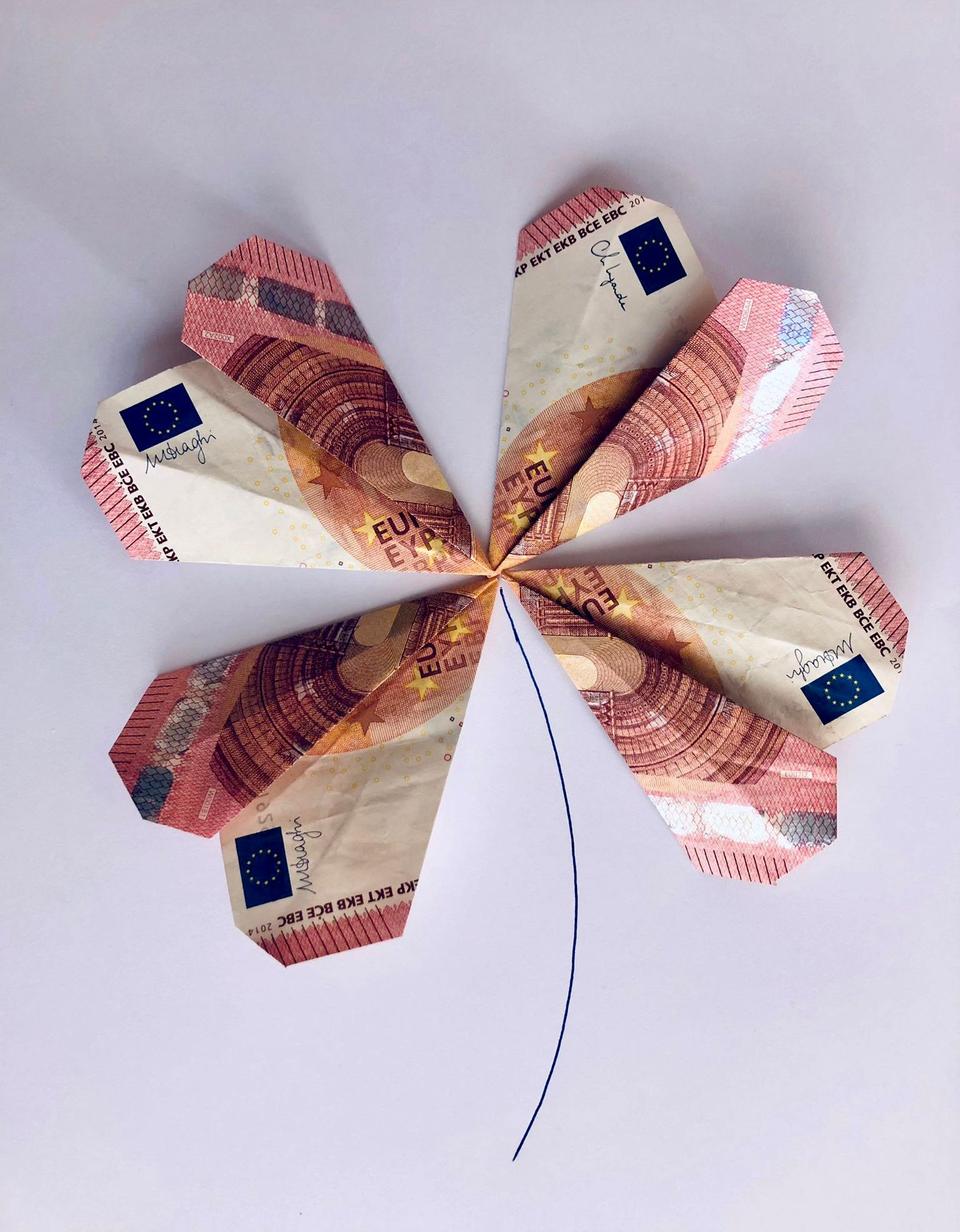 Geldblume Kleeblatt