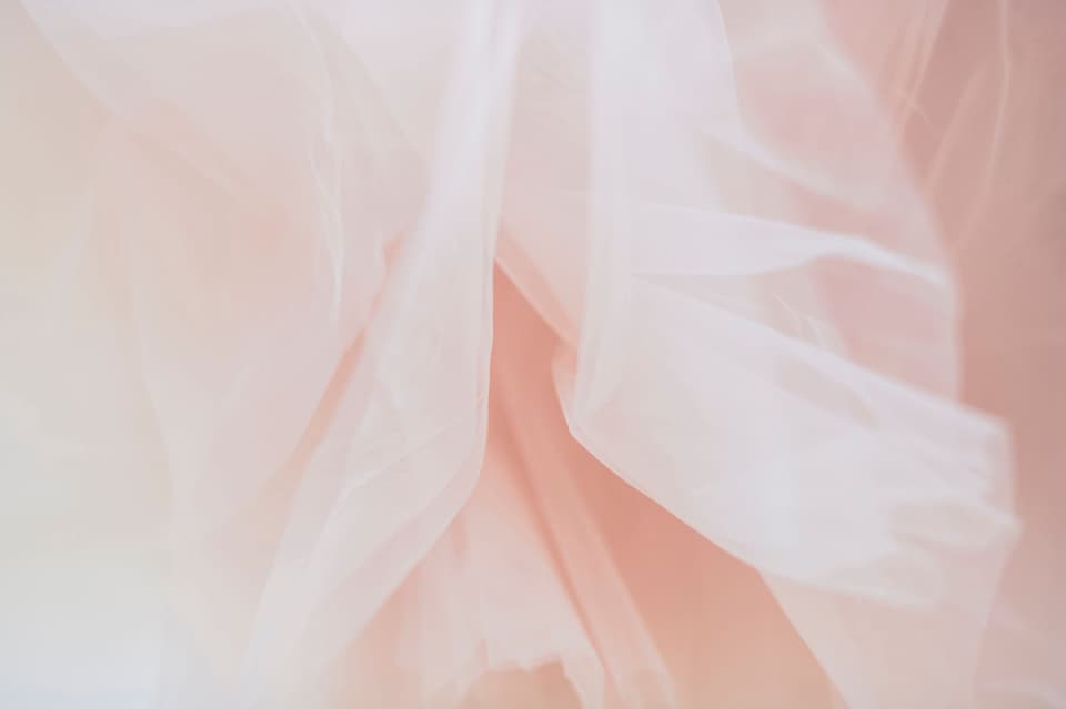 rosa Tüll
