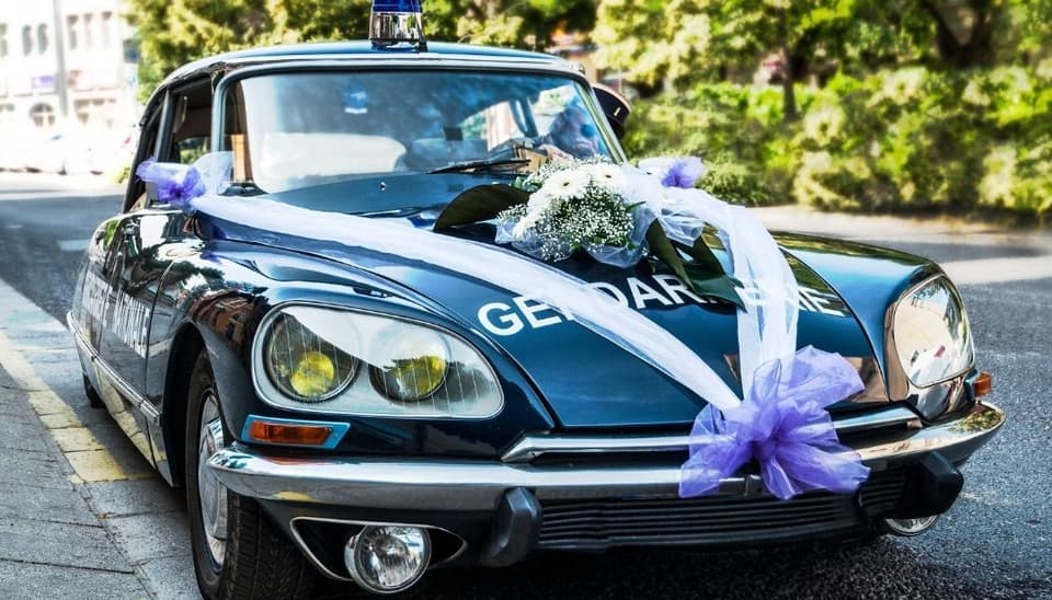 Flinker Flitzer als Hochzeitsauto