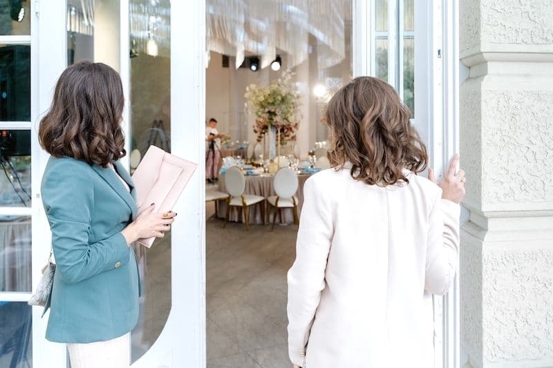 Hochzeitsplaner im Einsatz
