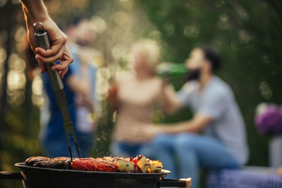 Grill Gemüse Fleisch