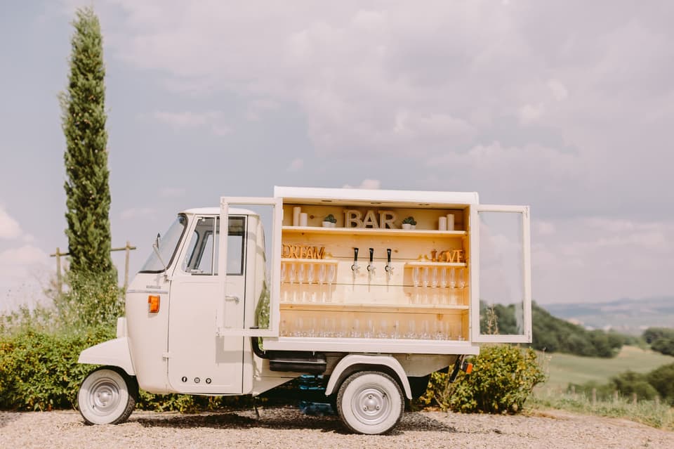 Foodtruck Imbisswagen Piaggio