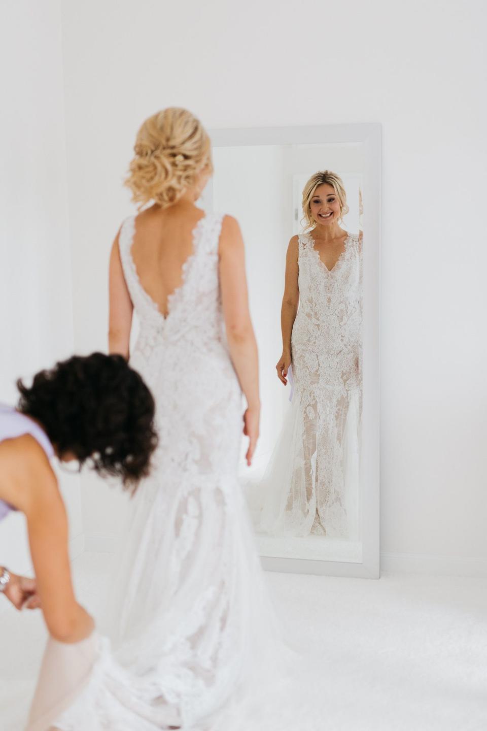 brautkleid anprobe