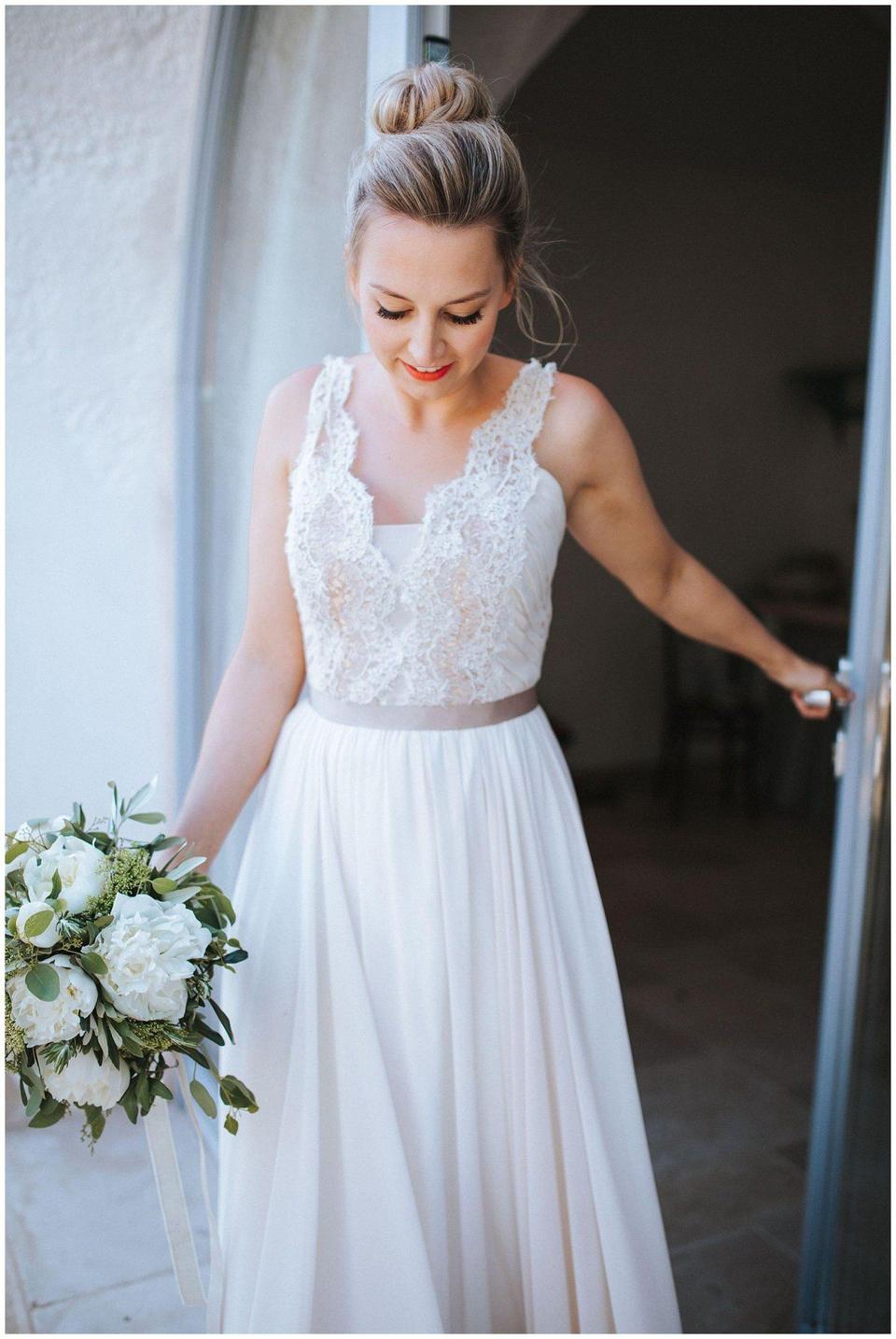 dezentes brautkleid