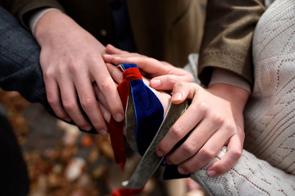 Handfasting ist romantisch