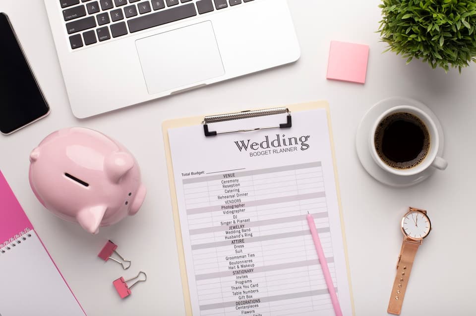 Heiraten kann teurer sein als man denkt, wenn man nicht an alles denkt
