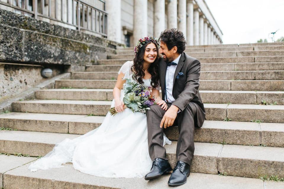 Gedicht Hochzeit - glückliches Paar
