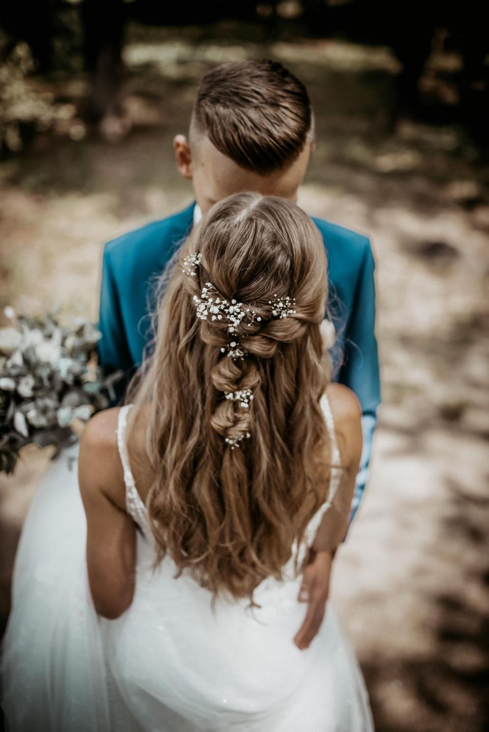 Braut und Bräutigam im Vintage Style