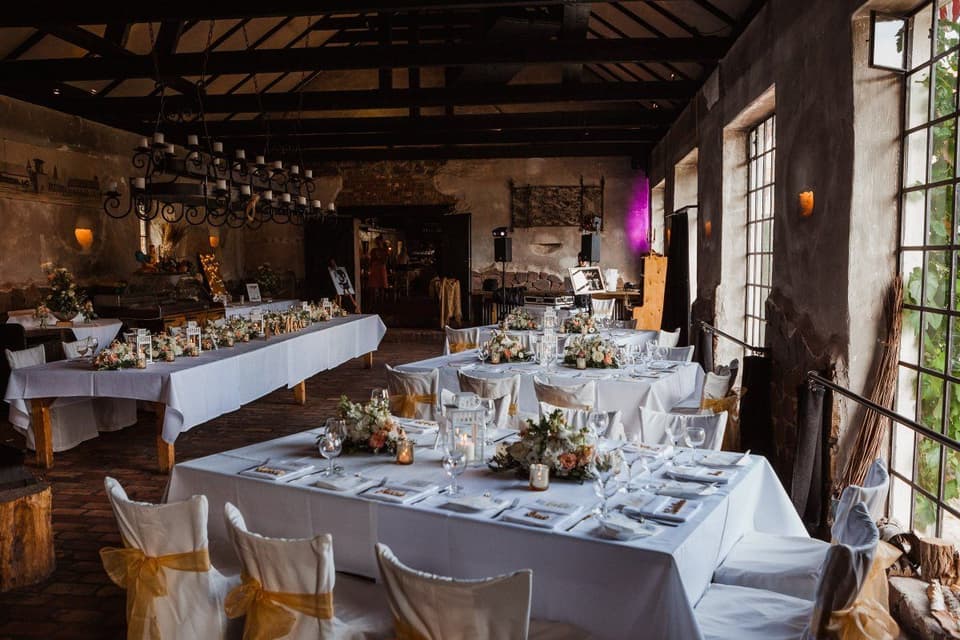Location für die Feier des 20. Hochzeitstags