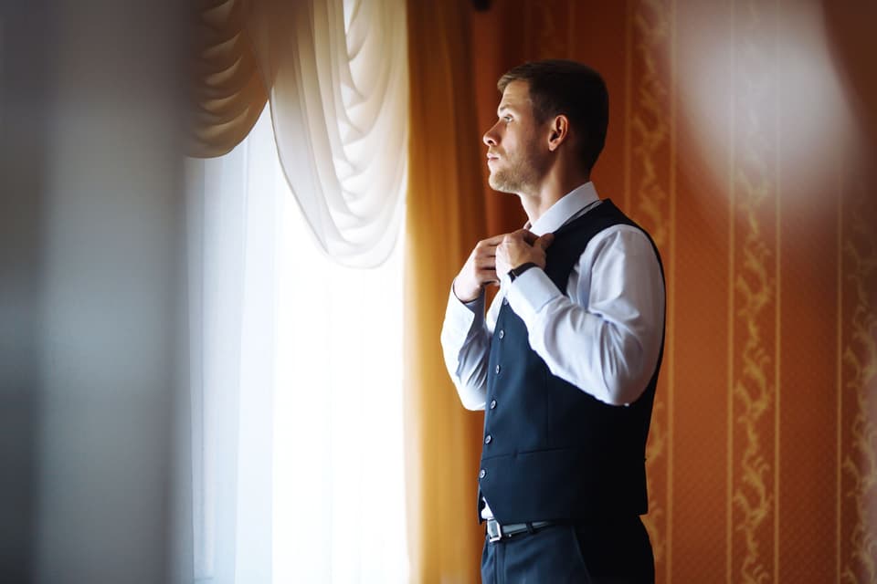 Am Hochzeitstag darf es ein besonderer Anzug sein.