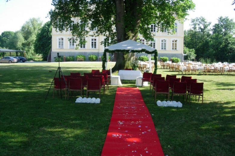 Edle Hochzeit auf dem Land