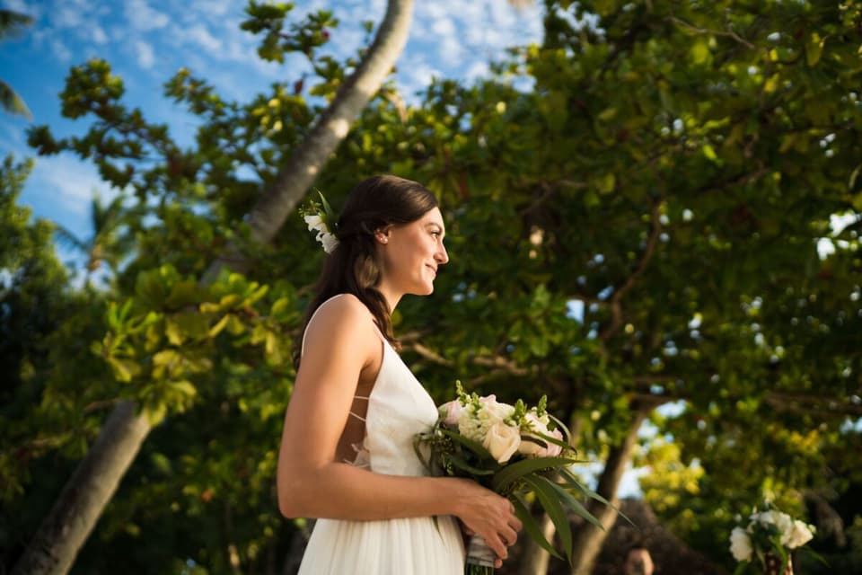 Romantisches Setting für eine Hochzeit.