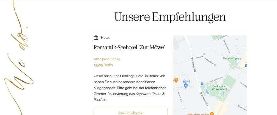 Persönliche Empfehlungen erleichtern Euren Gästen die Reiseplanung