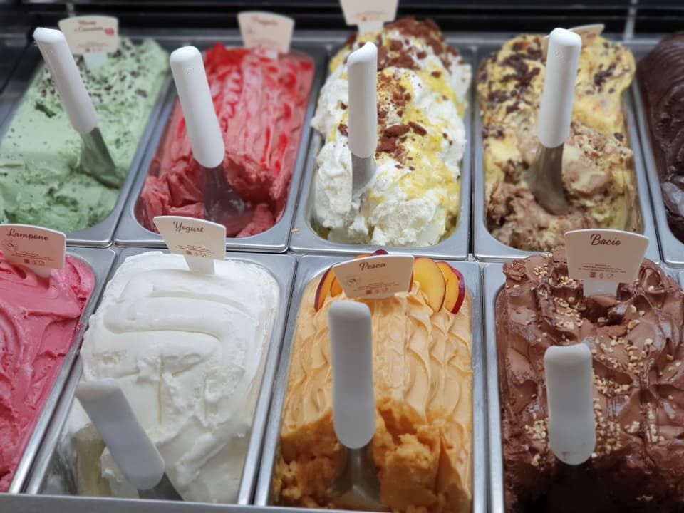Cremiges Eis Hochzeit
