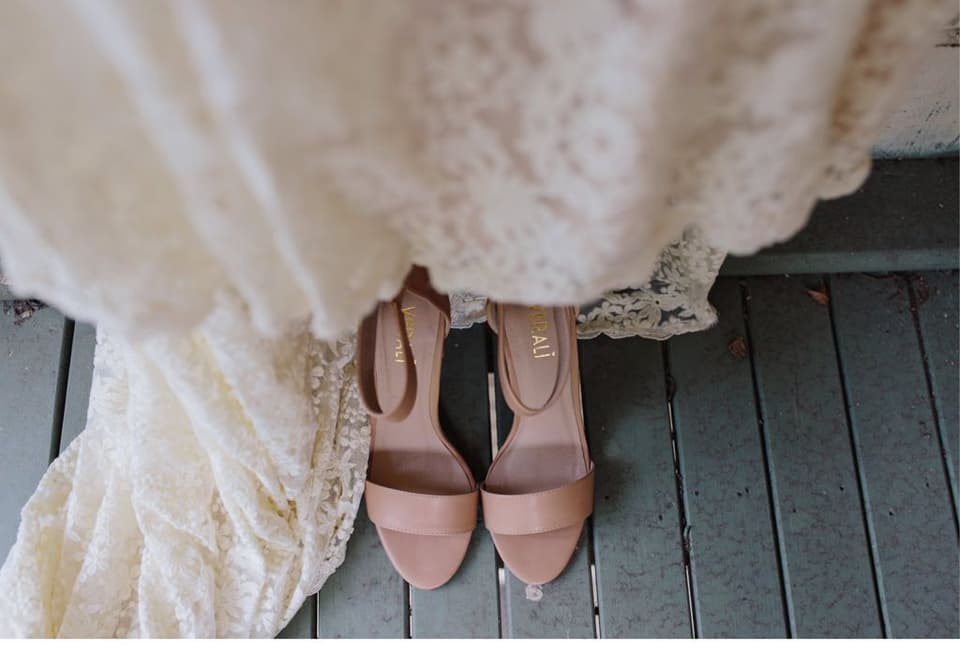 High Heels in Nude Ton